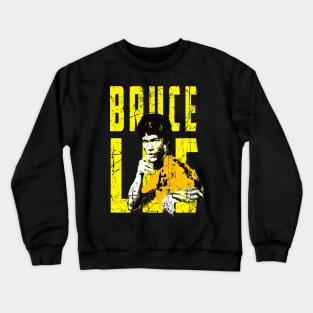 Be Water Lee Legend Bruce Movie Jeet Kune Do Crewneck Sweatshirt